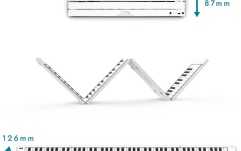 Pian digital pliabil Carry-On Folding Piano 88 Touch White