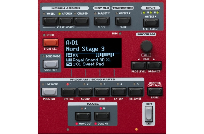 Pian digital/sintetizator/orga Nord Keyboards Nord Stage 3 Compact