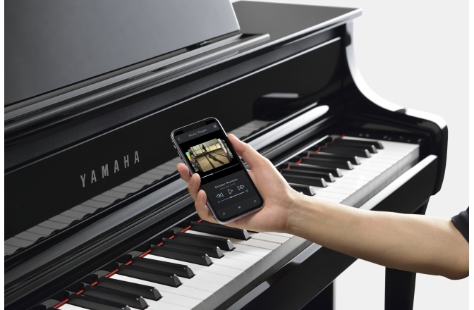 Pian digital Yamaha CLP-875 Polished Ebony