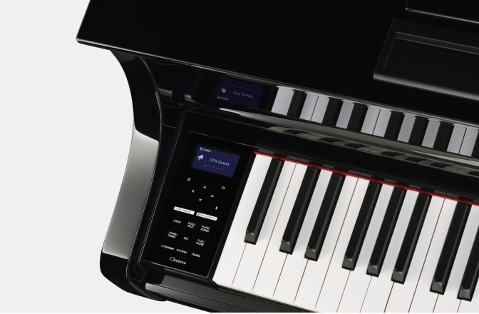 Pian digital Yamaha CLP-875 Polished Ebony