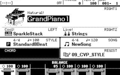 Pian digital Yamaha CVP-503 R