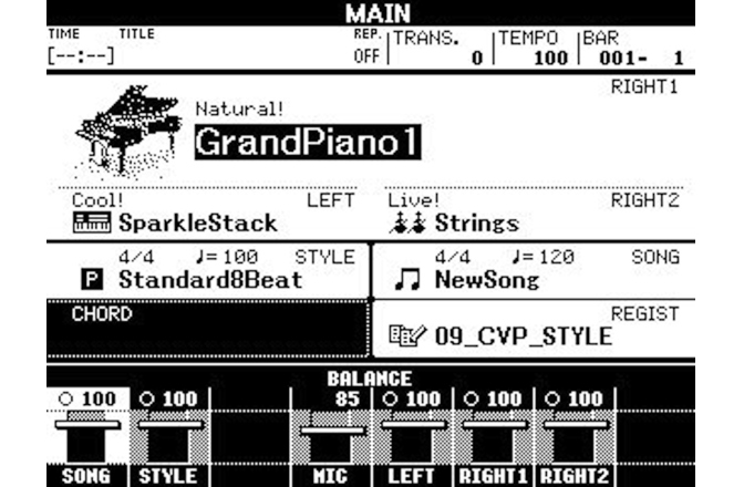 Pian digital Yamaha CVP-503 R