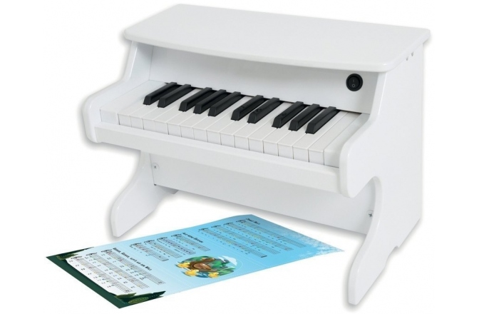 Pian în miniatură Gewa Campanilla Mini Piano White