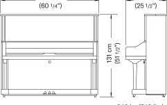 Pianina profesionala Yamaha U3-SQ PE