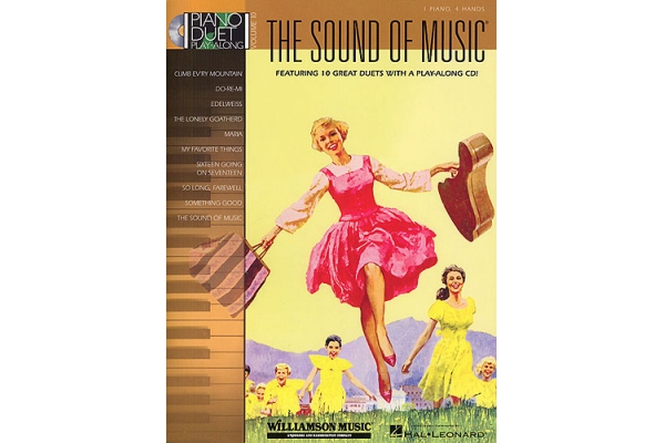 PIANO DUET PLAY-ALONG VOLUME 10  THE SOUND OF MUSIC PF DUET BK/CD