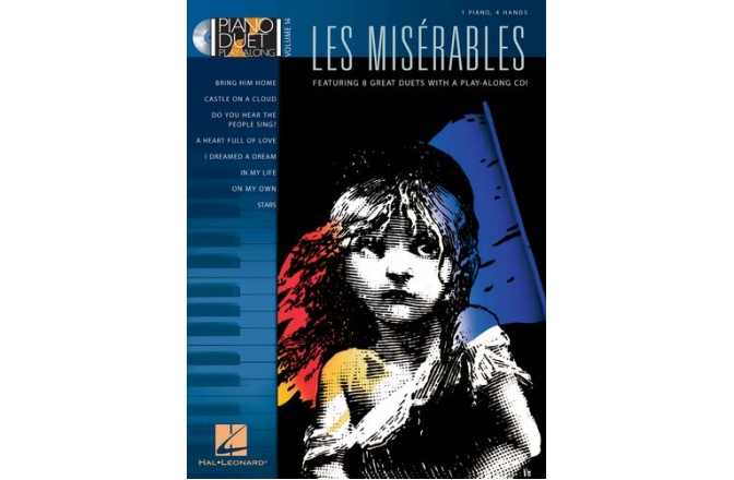 No brand PIANO DUET PLAY-ALONG VOLUME 14  LES MISERABLES PF BOOK/CD