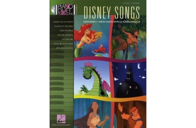 No brand PIANO DUET PLAY-ALONG VOLUME 6  DISNEY SONGS PF BOOK/CD