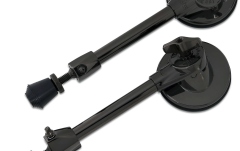 Picior pentru tobă mare DW Picior Bass drum Black nickel