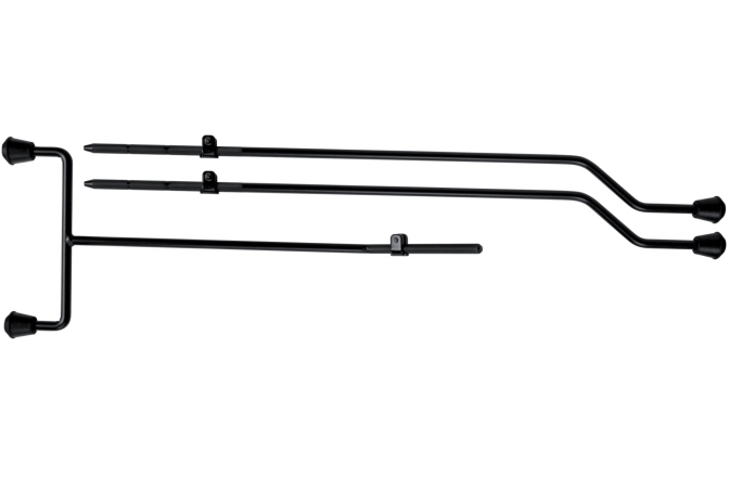 picior stativ Latin Percussion RAW Gong Tom Leg Pack - LP1614 LP1616 LP1618 Street Can Negru (powder coated)