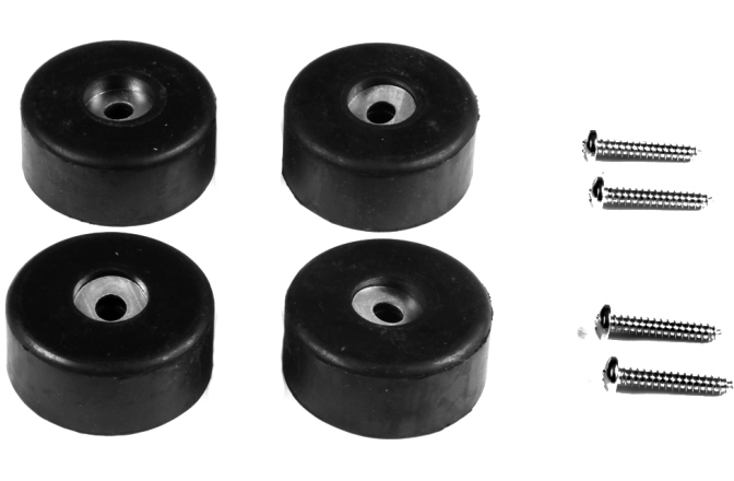 Piciorușe Cajon Meinl rubber feet (incl. screws) - for cajons (4 pieces)