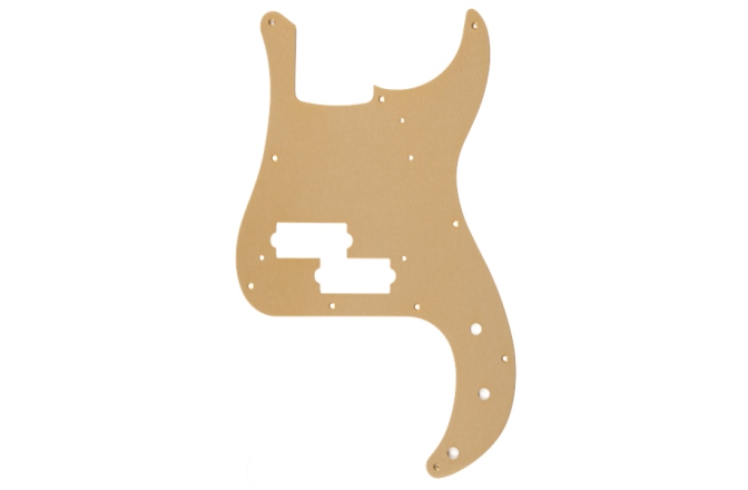 Pickguard bass Fender Pure Vintage Pickguard '58 P Bass Gold Anodized 