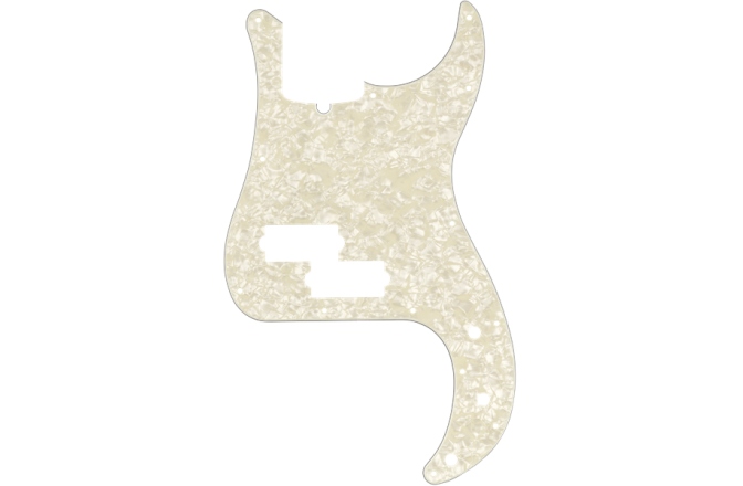 Pickguard  Fender Pickguard Precision Bass 13-Hole Mount Aged White Pearl 4-Ply