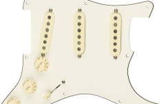 Pickguard  Fender Pre-Wired Strat Pickguard Custom Shop Custom '69 SSS Parchment 11 Hole PG