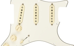 Pickguard  Fender Pre-Wired Strat Pickguard Custom Shop Fat 50's SSS Parchment 11 Hole PG