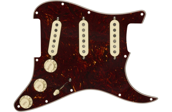 Pickguard  Fender Pre-Wired Strat Pickguard Custom Shop Fat 50's SSS Tortoise Shell 11 Hole PG