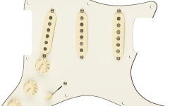 Pickguard  Fender Pre-Wired Strat Pickguard Custom Shop Texas Special SSS Parchment 11 Hole PG