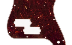 Pickguard Fender Pure Vintage Pickguard '63 Precision Bass 13-Hole Mount Brown Shell 3-Ply