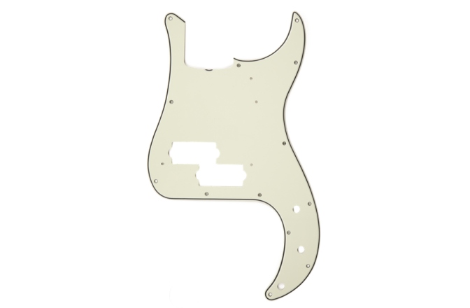Pickguard Fender Pure Vintage Pickguard '63 Precision Bass 13-Hole Mount Mint Green 3-Ply