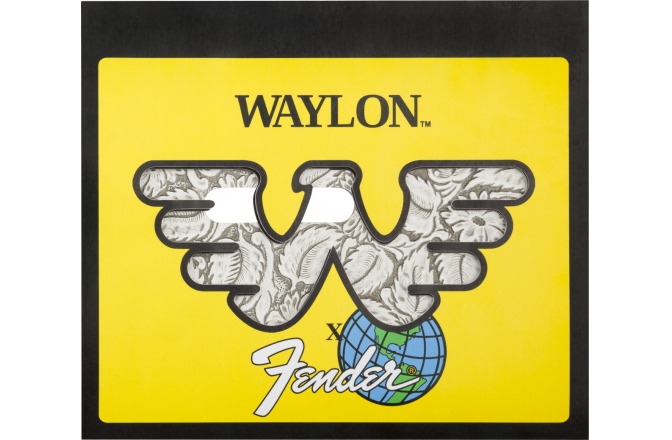 Pickguard Fender Waylon Jennings Leather Telecaster Pickguard White