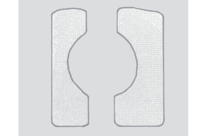 Pickguard Gewa Pickguard Set pt chitara acustica, 2 componente