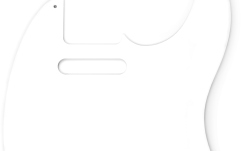 Pickguard S-S Fender White 1-Ply 5-Hole Mount SS