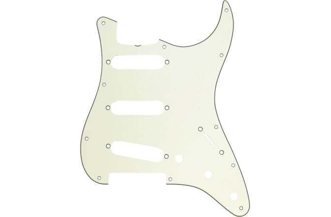 Pickguard S/S/S Fender Pickguard Stratocaster S/S/S Mint Green 3-Ply