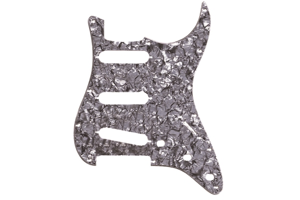 Pickguard Stratocaster S/S/S Black Pearl 4-Ply