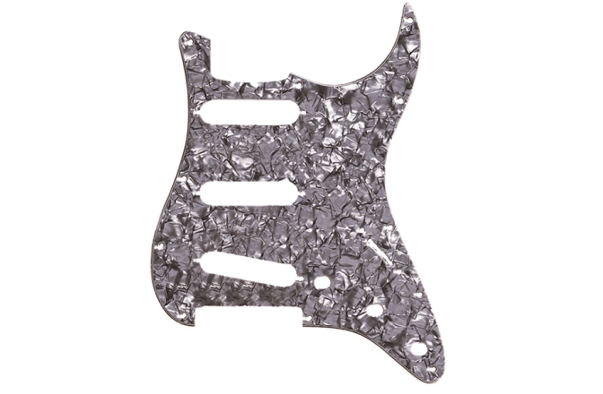 Pickguard Strat SSS Fender Pickguard Stratocaster S/S/S Black Pearl 4-Ply