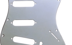 Pickguard Strat SSS Fender Pickguard Stratocaster S/S/S Mount Chrome-Plated 1-Ply
