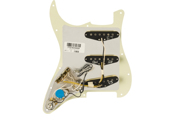 Pickguard Strat SSS Fender Pre-Wired Strat Pickguard Eric Johnson Signature Mint Green 11 Hole PG