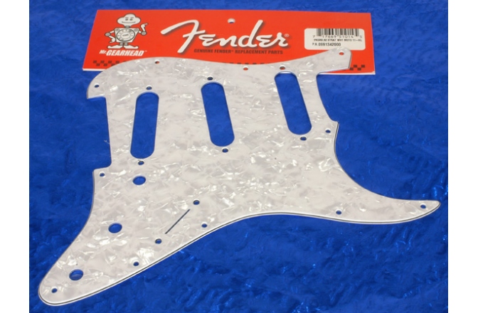 Pickguard Stratocaster Fender Pickguard Strat White Pearl