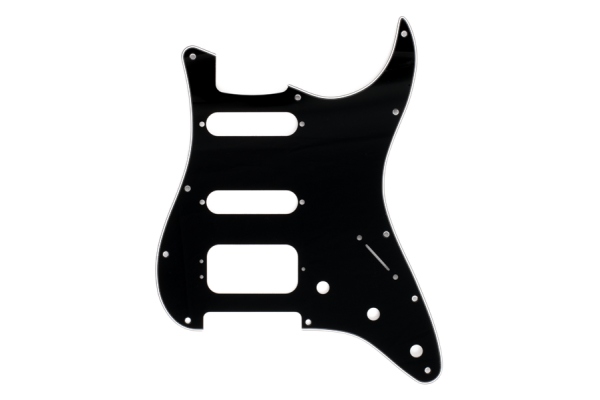 Pickguard Stratocaster 11-Hole Mount Black