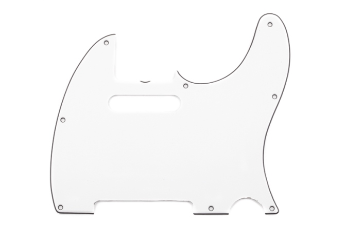 Pickguard Telecaster Fender Pure Vintage Pickguard Telecaster Eggshell 3-Ply