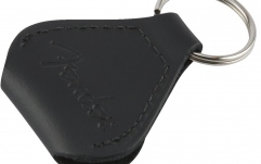 PickHolder cu breloc Fender Leather Pick Holder Keychain Black