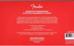 Pickup Fender Mesquite Humbucking Acoustic Soundhole Pickup