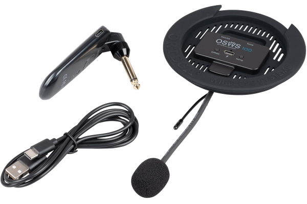 Wireless Soundhole Pickup System for classical guitars - 100 mm Diameter OSWS100 Wireless Soundhole Pickup System for classical guitars - 100 mm Diameter OSWS100