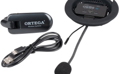 Pickup gaură rezonanță Ortega Wireless Soundhole Pickup System for classical guitars - 86 mm Diameter OSWS86