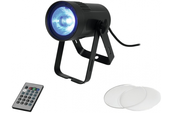 Pinspot cu LED Eurolite LED PST-15W MK2 COB RGBW Floor Spot/Wash