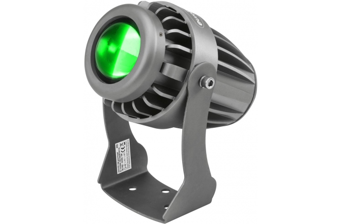 Pinspot de Exterior cu LED 10 W Eurolite LED IP PST-10W Green Pinspot
