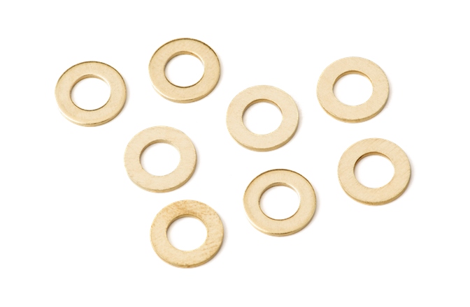 Piulițe Fender Truss Rod Washers Vintage Guitar/Bass .204x.367 Brass (12)