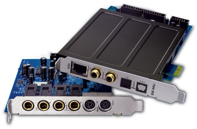 Placa audio interna E-MU 1212m PCIe