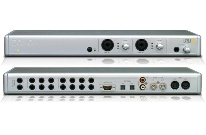 Placa audio multitrack ECHO Layla 3G