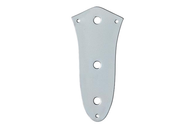 Placă de Control Fender American Vintage '62 Jazz Bass Control Plate Chrome (3-Hole)