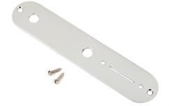 Placă de Control pentru Telecaster Fender Vintage Telecaster Control Plate 2-Hole (Chrome)
