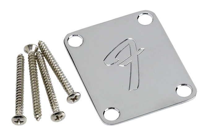 Placă de Gât Fender 4-Bolt Vintage-Style Neck Plate "F" 