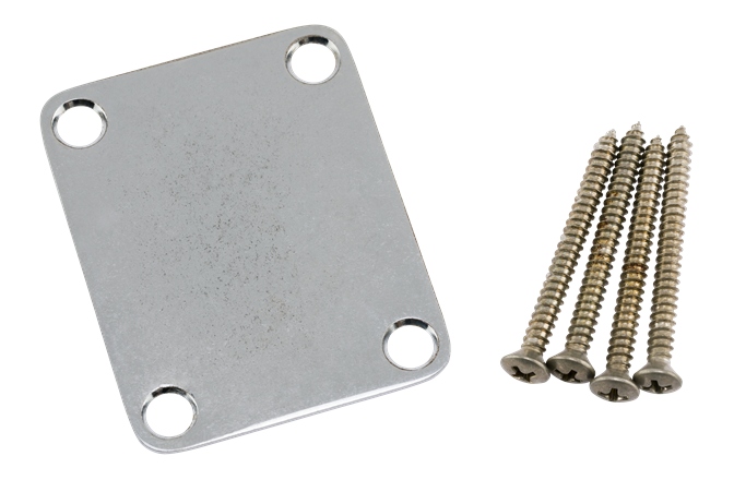 Placă de Gât Fender Road Worn Guitar Neck Plate w/Hardware