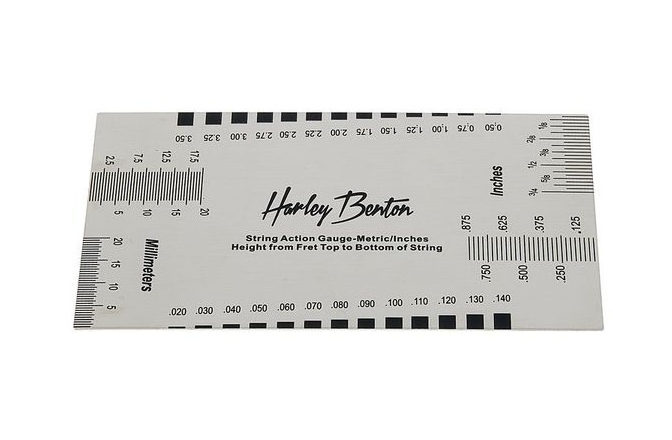 Placă de măsură gradată Harley Benton Parts String Action Gauge