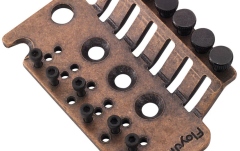 Placă de montaj Floyd Rose Floyd Rose  FR1TBPAB - 1000 Series Tremolo 6-String Base Plate - Antique Bronze