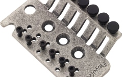 Placă de montaj Floyd Rose Floyd Rose  FR1TBPAS - 1000 Series Tremolo 6-String Base Plate - Antique Silver