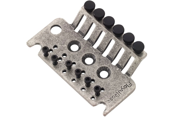  FR1TBPAS - 1000 Series Tremolo 6-String Base Plate - Antique Silver